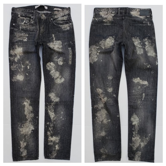 New Men's GUESS Slim Straight Jeans sz 32 - Picture 2 of 7